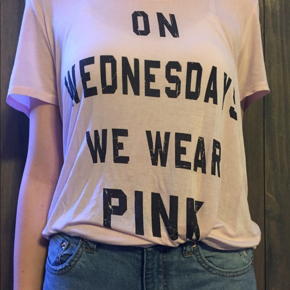 Mean Girls “On Wednesdays We Wear Pink” Tee Shirt